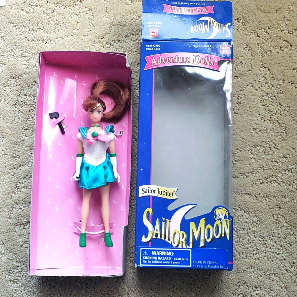 SAILOR Moon Jupiter Doll in box
